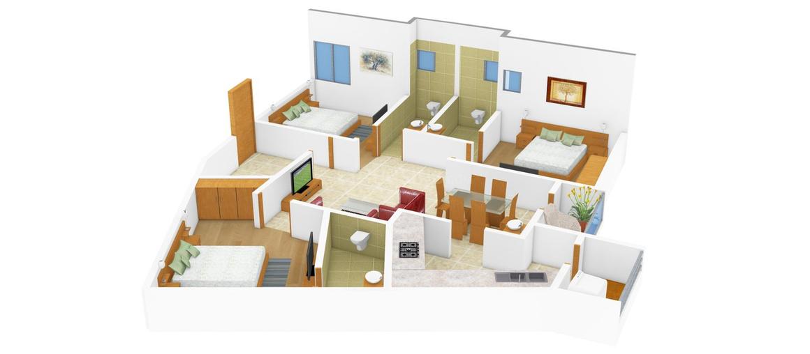 3 BHK Apartment