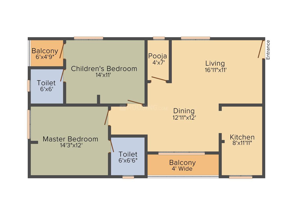2 BHK Apartment