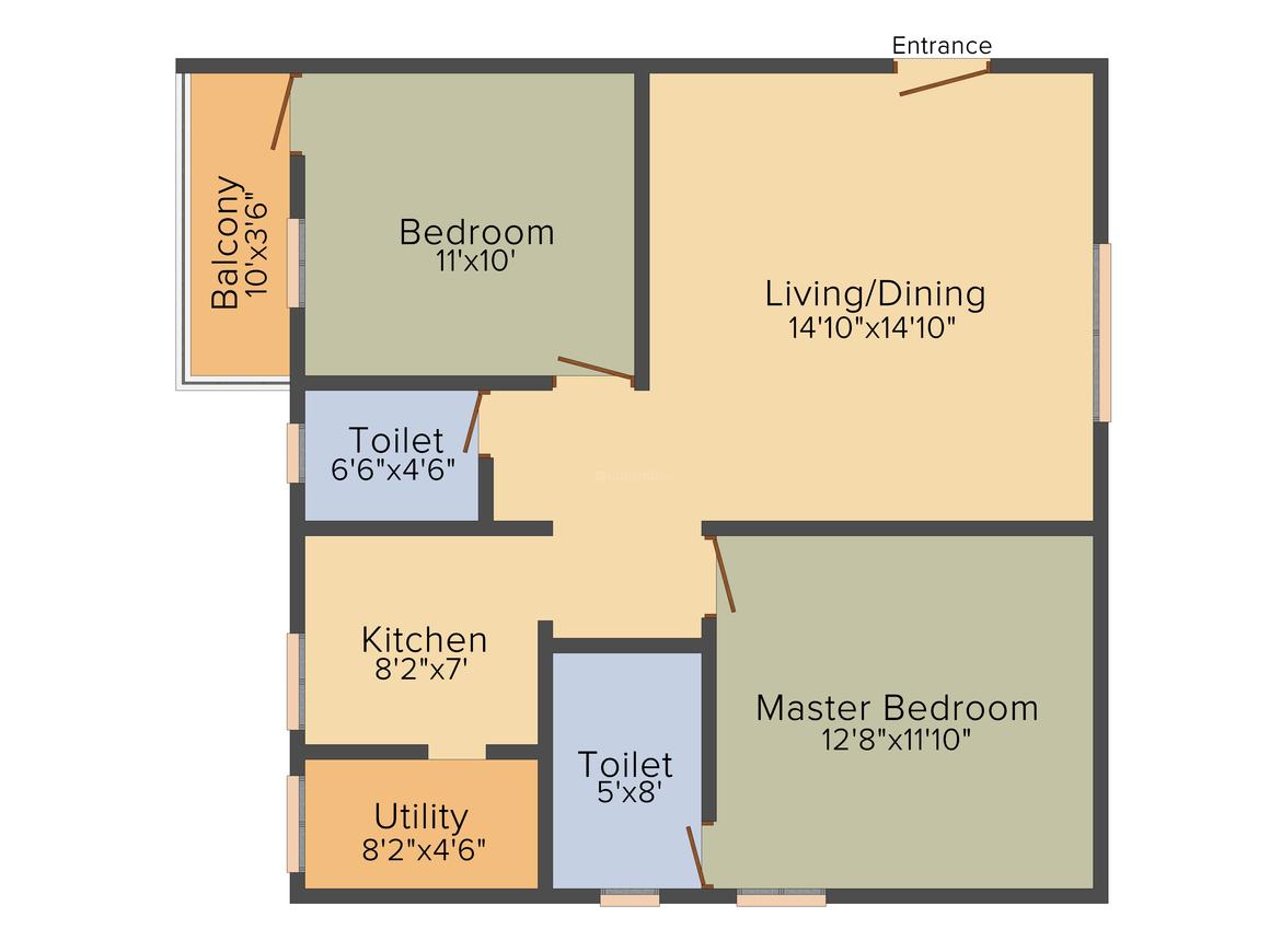 2 BHK Apartment