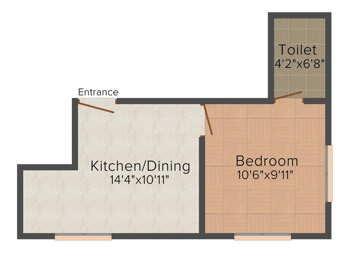 1 BHK Apartment