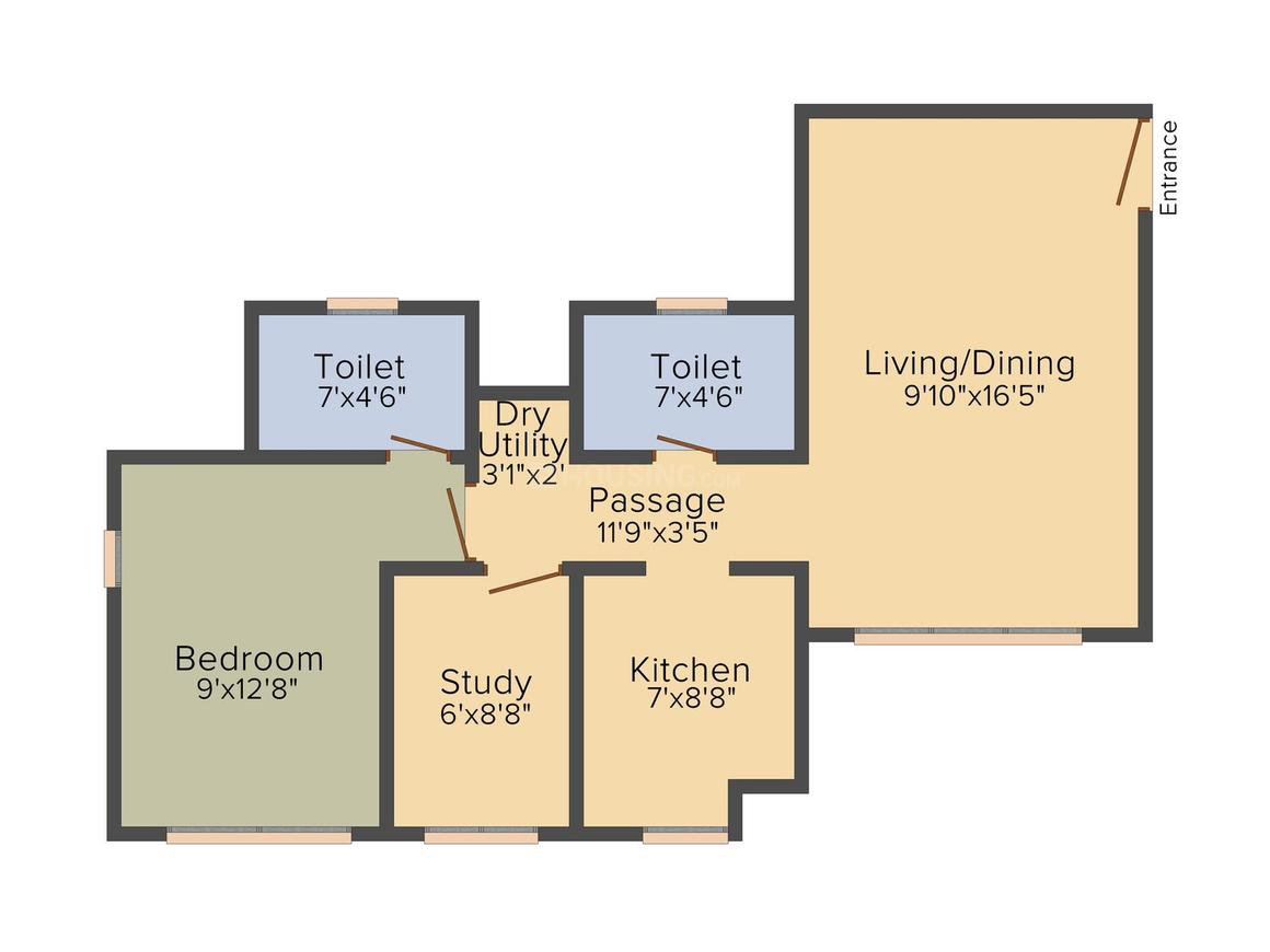 1.5 BHK Apartment