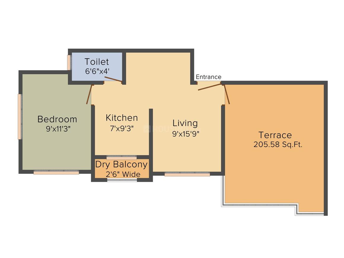 1 BHK Apartment