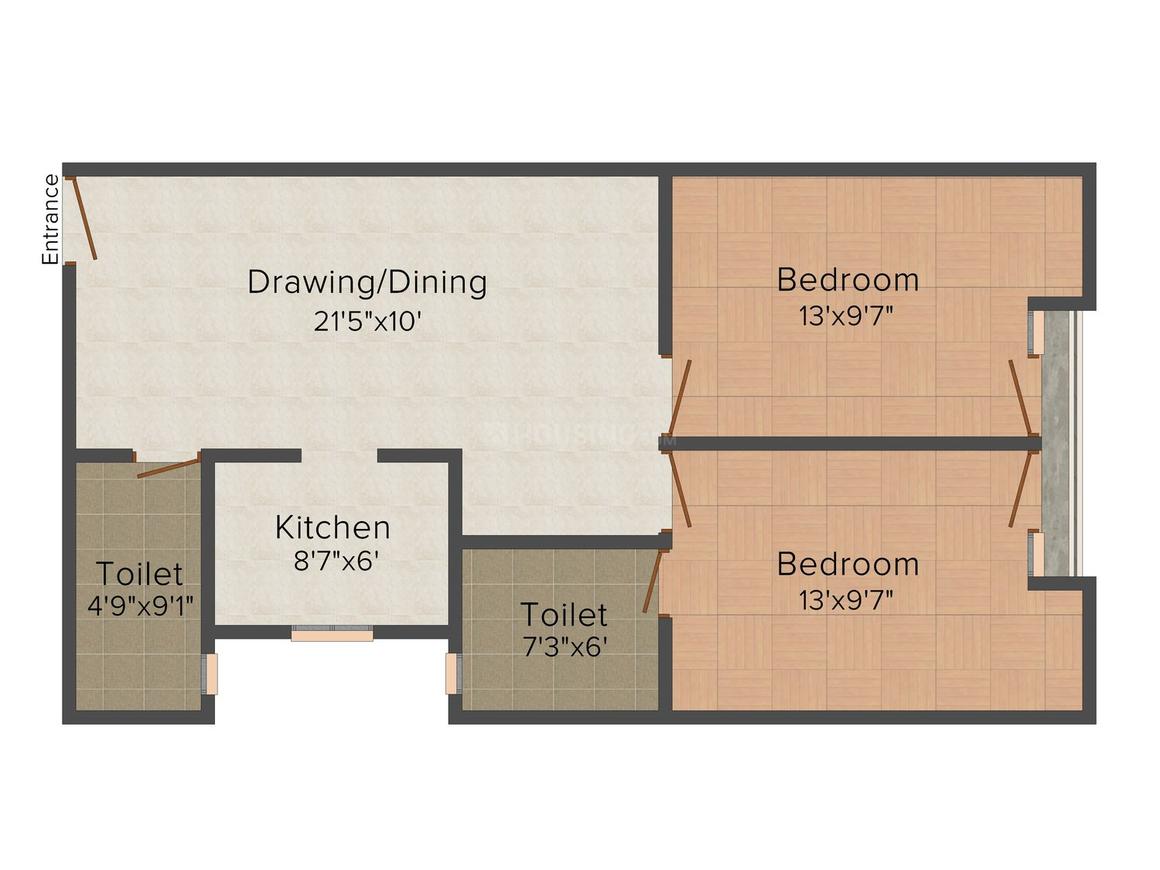 2 BHK Independent Floor