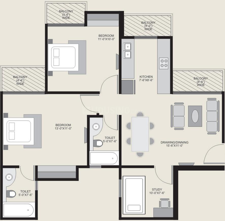 Ajnara Homes121 - Image 11