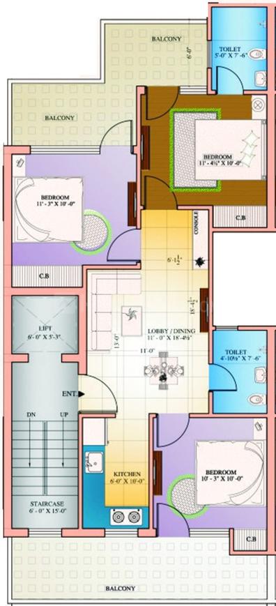 3 BHK Apartment