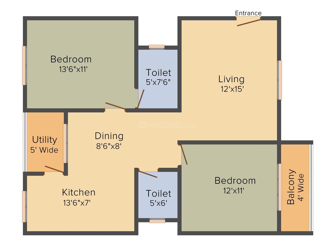 2 BHK Apartment