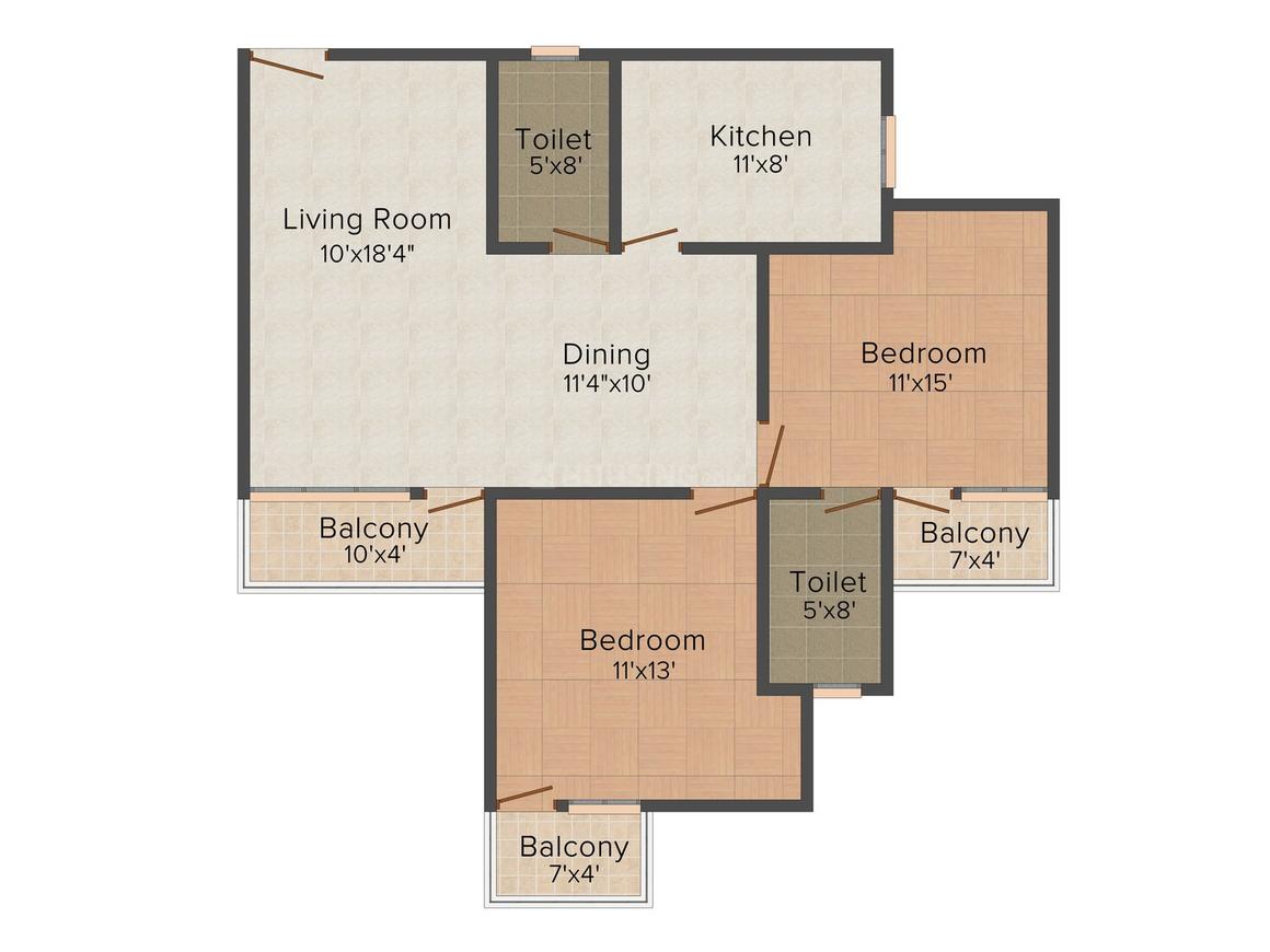 2 BHK Apartment