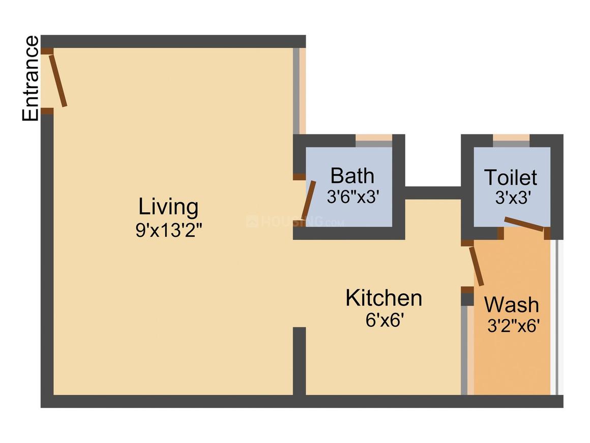 1 RK Apartment