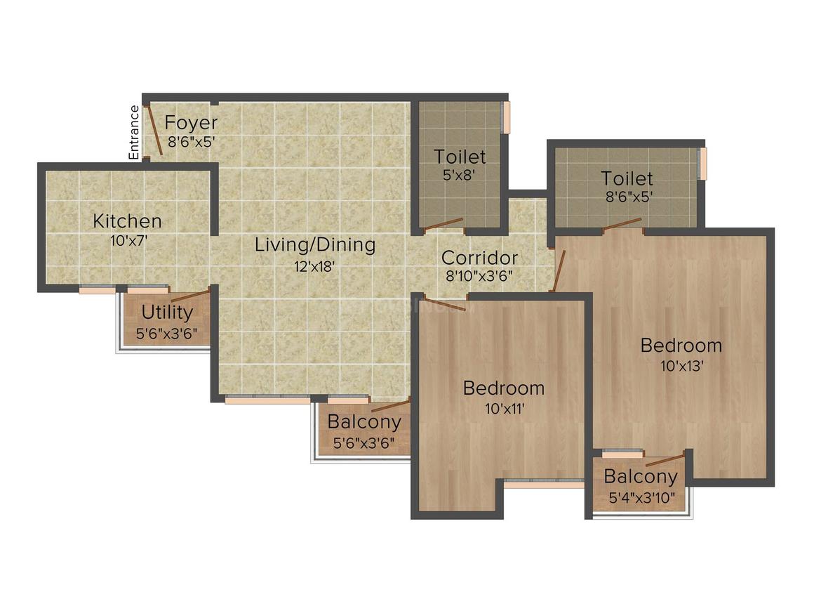 2 BHK Apartment