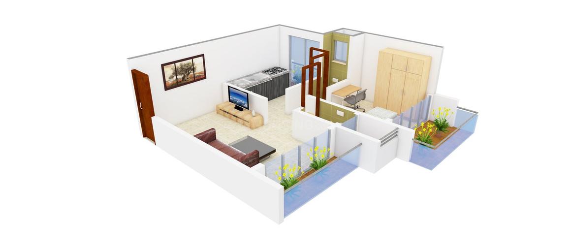 1 RK Apartment