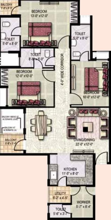 Jaypee Klassic Heights - Image 14