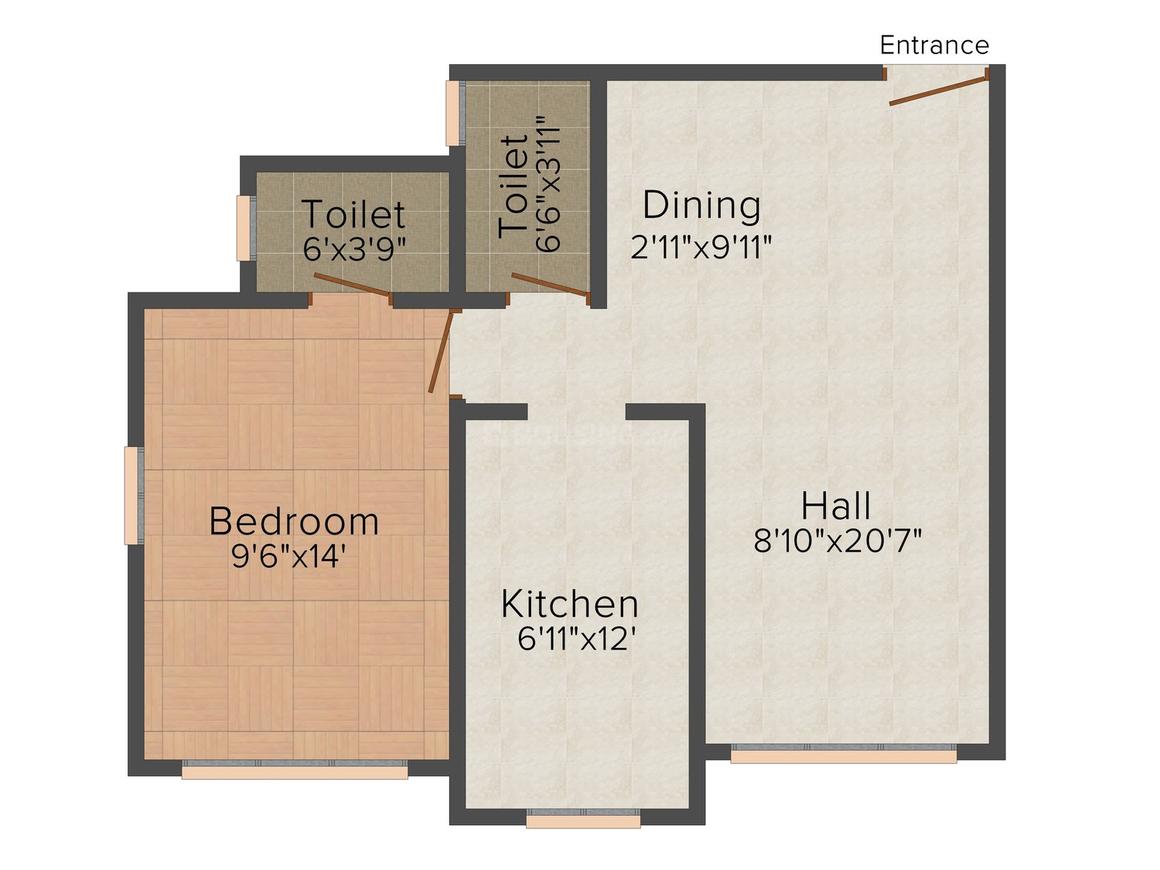 1 BHK Apartment