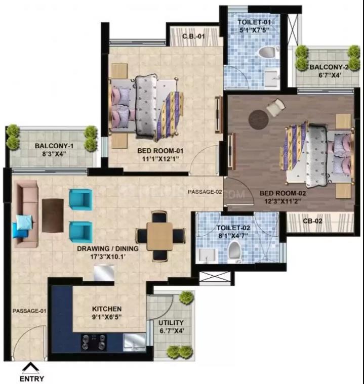 Sikka Kaamya Greens - Image 19