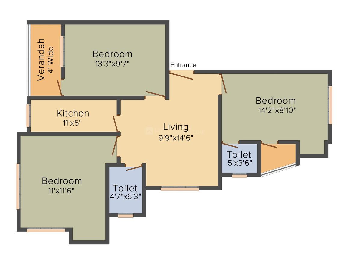 3 BHK Apartment