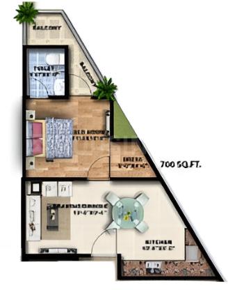 Trivor Urbania Luxury Apartment - Image 10