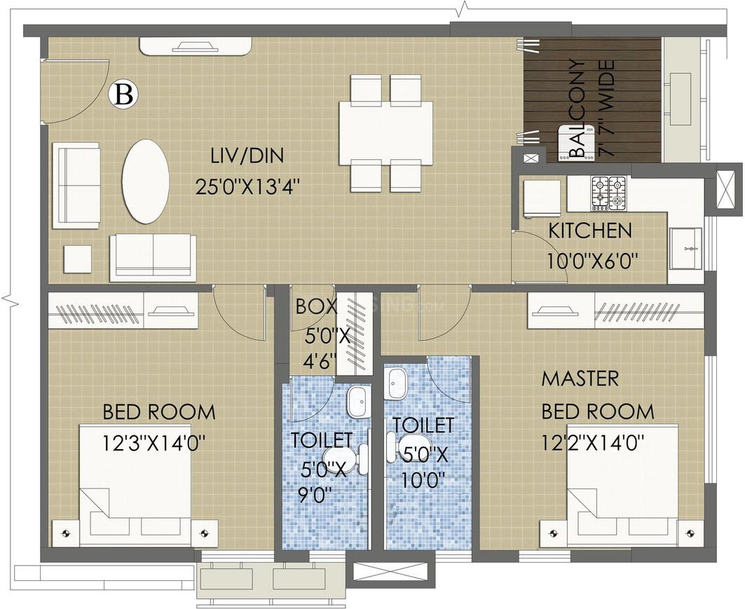 2 BHK Apartment