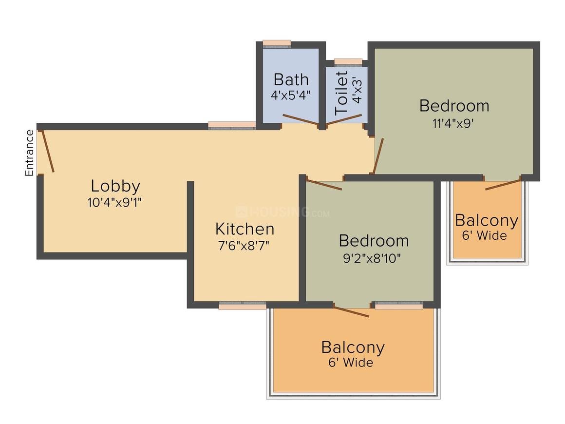 2 BHK Apartment