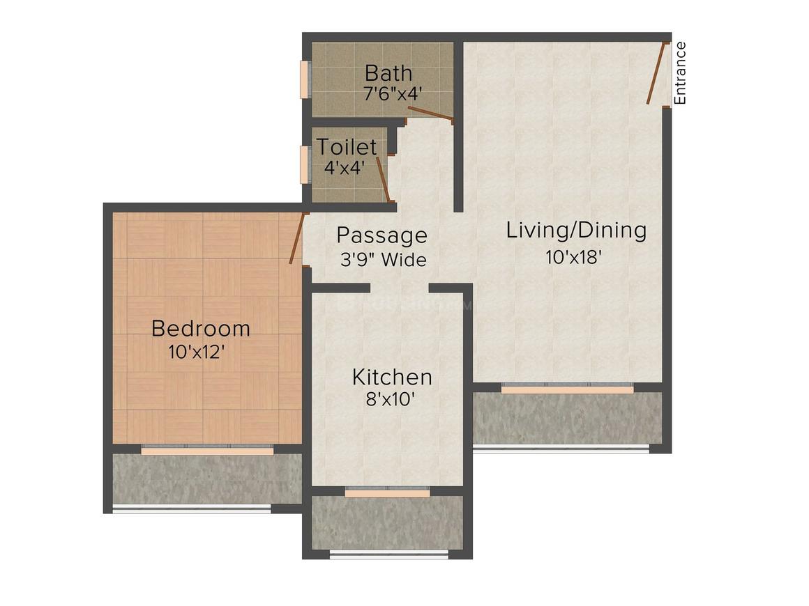 1 BHK Apartment