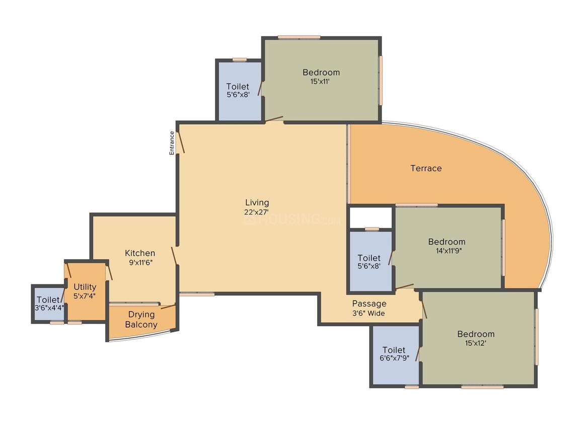3 BHK Apartment