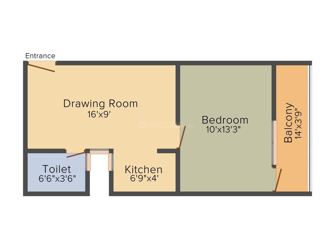 Brown Brick Green View Apartment - Image 2