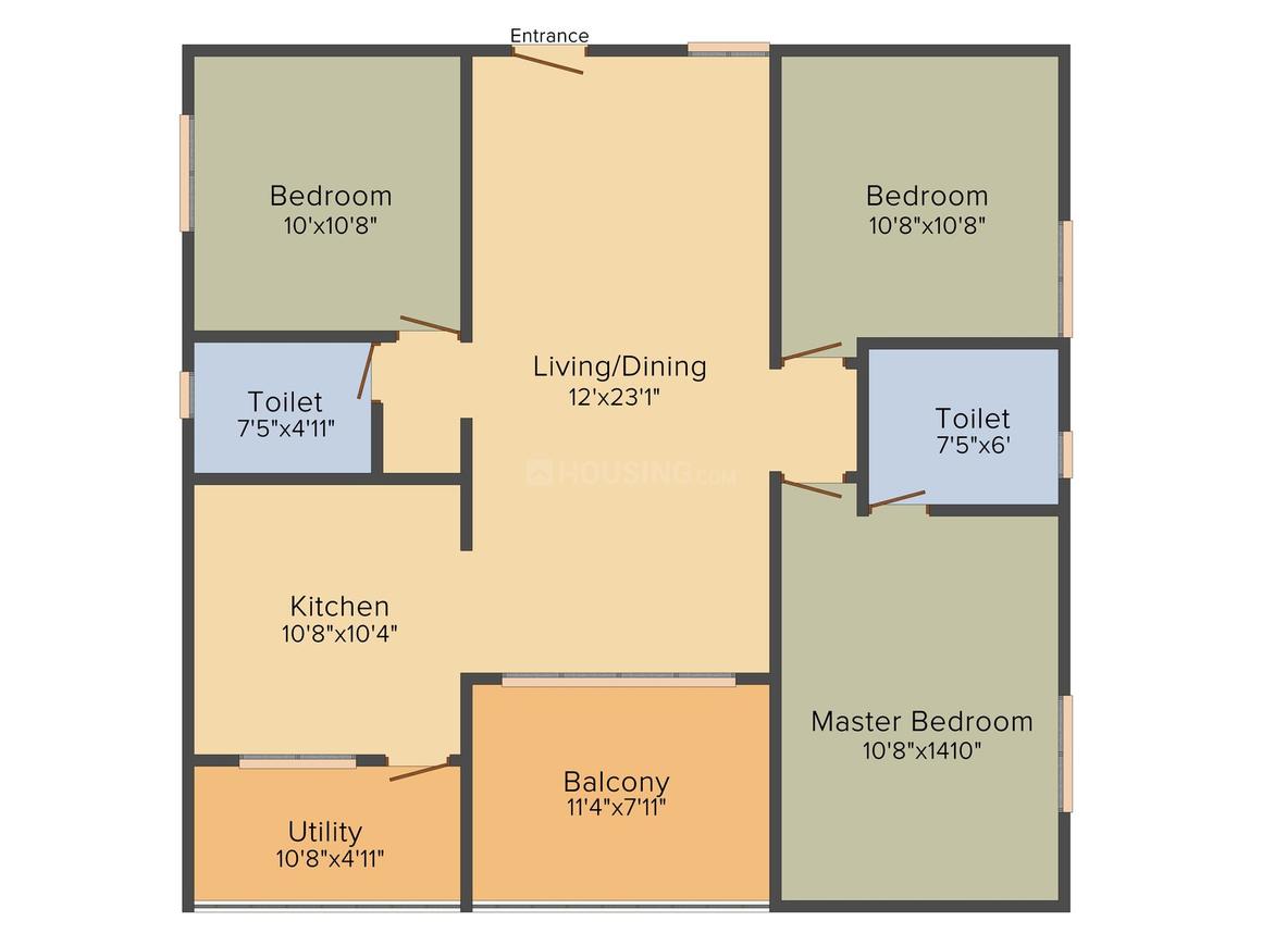 3 BHK Apartment