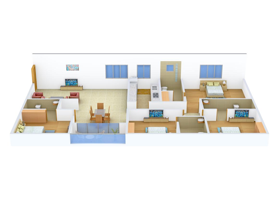 4 BHK Apartment