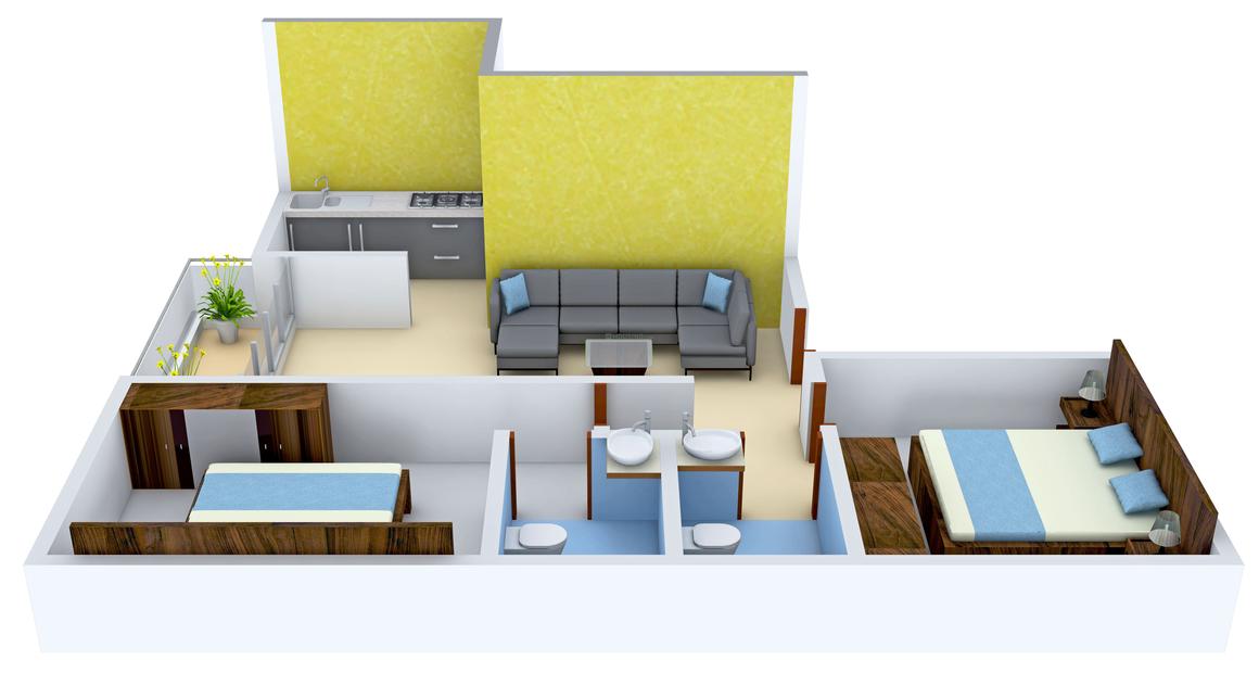 2 BHK Apartment