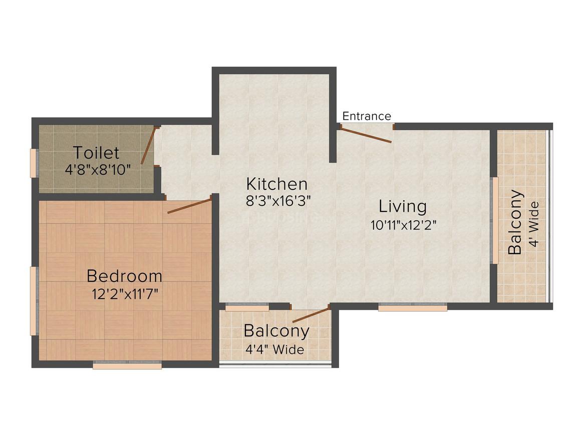 1 BHK Apartment