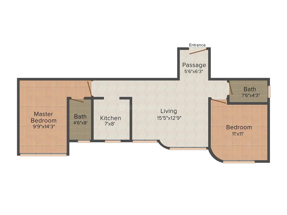 2 BHK Apartment