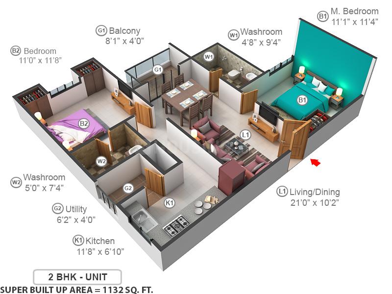 Alliance Orchid Springss in Korattur Price, Reviews & Floor Plan