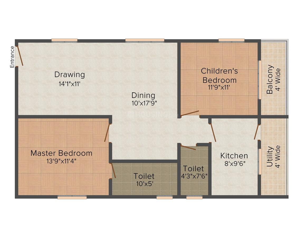 2 BHK Apartment