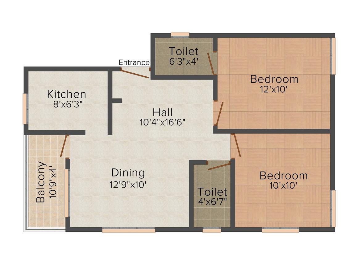 2 BHK Apartment