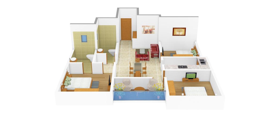 3 BHK Apartment