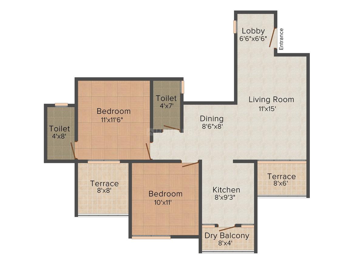 2 BHK Apartment