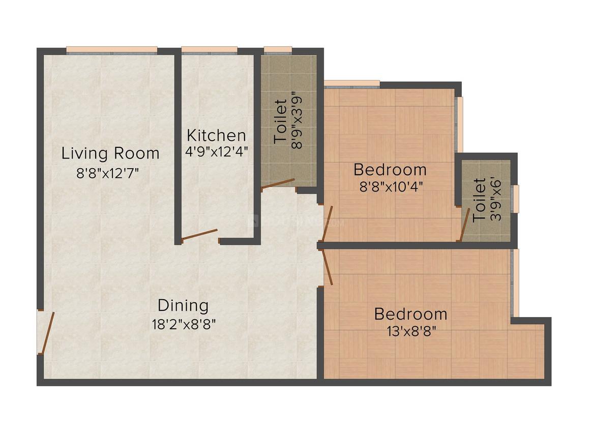 2 BHK Apartment
