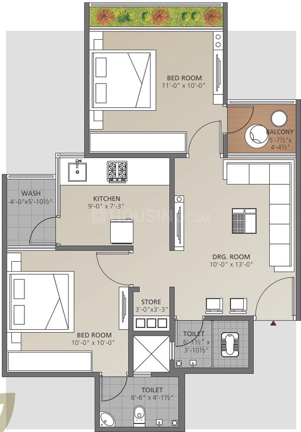 2 BHK Apartment