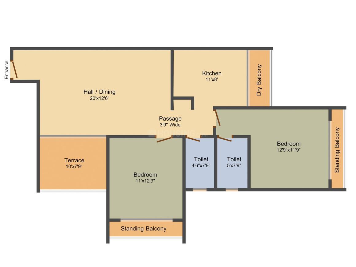 2 BHK Apartment