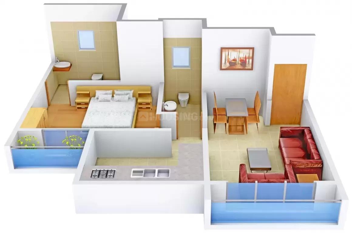 Terraform Everest World Floor Plan Thane West, Thane