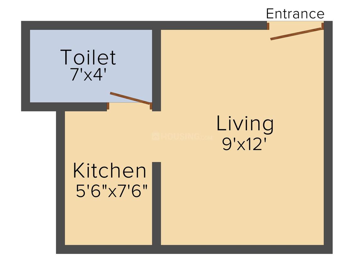 1 RK Apartment