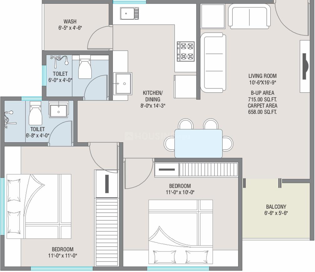 2 BHK Apartment
