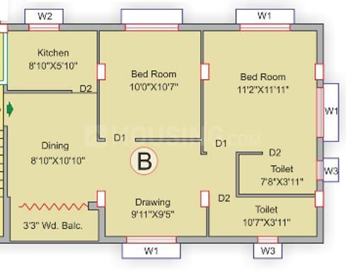 2 BHK Apartment