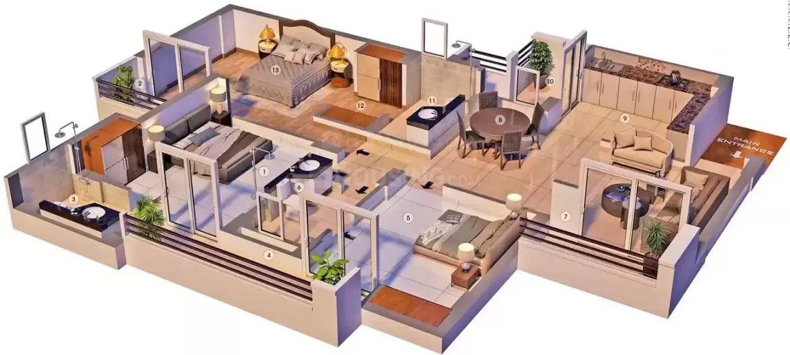 3 BHK Apartment