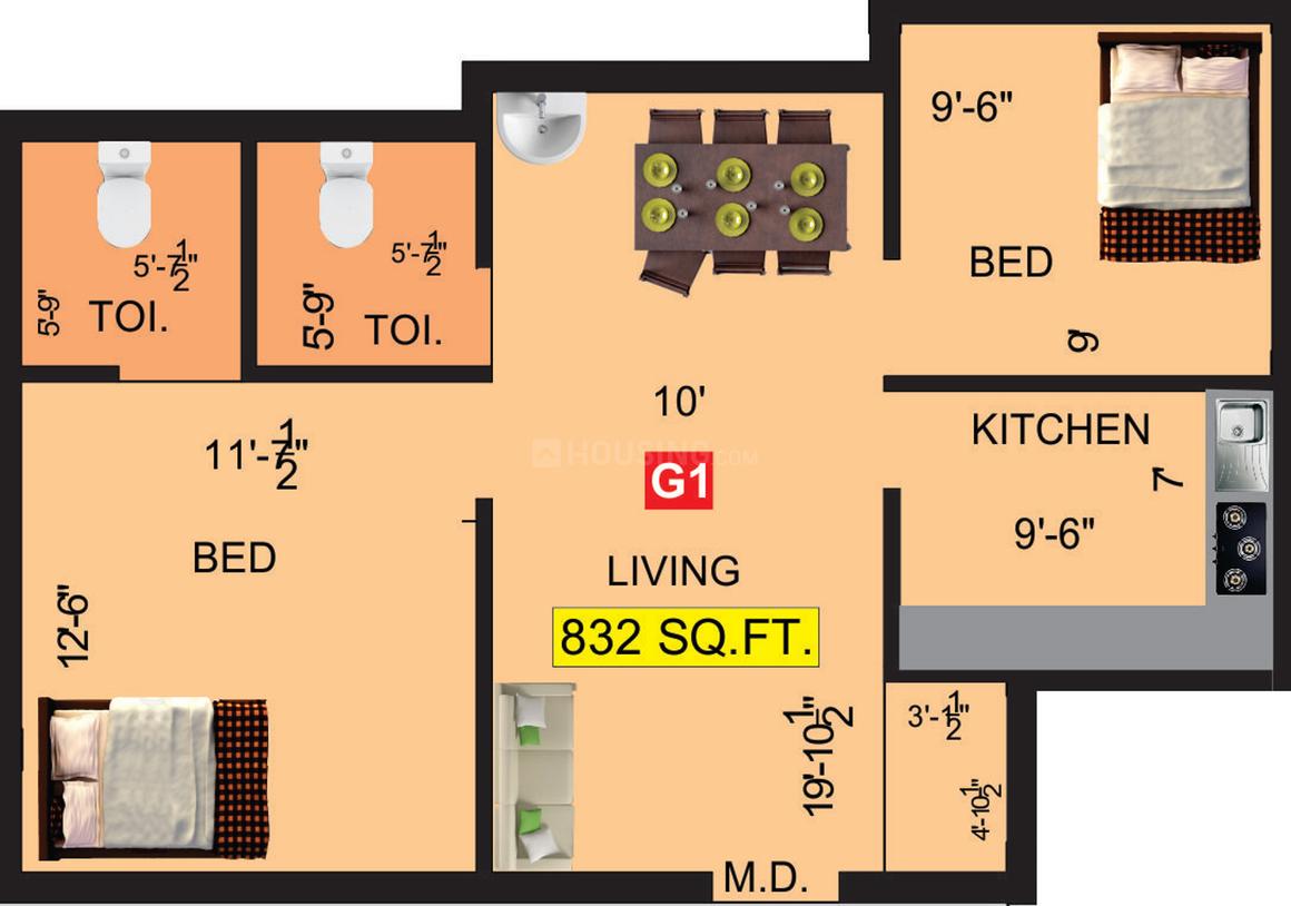 2 BHK Apartment