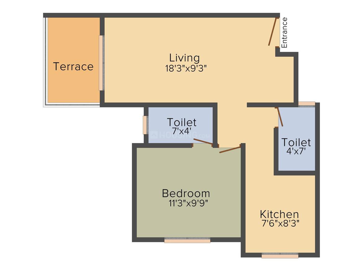 1 BHK Apartment