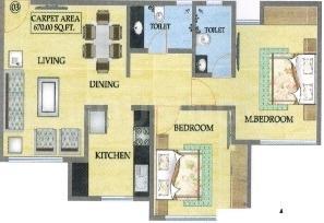 2 BHK Apartment