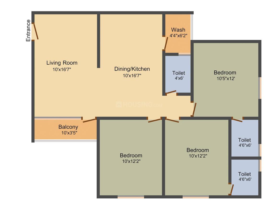 3 BHK Apartment