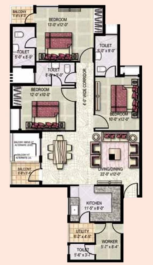 Jaypee Klassic Heights - Image 16