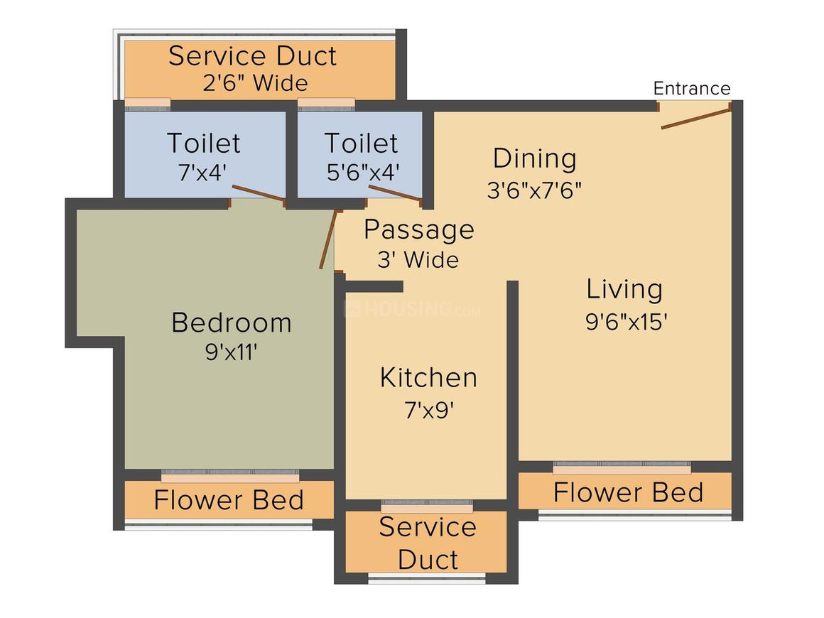 1 BHK Apartment