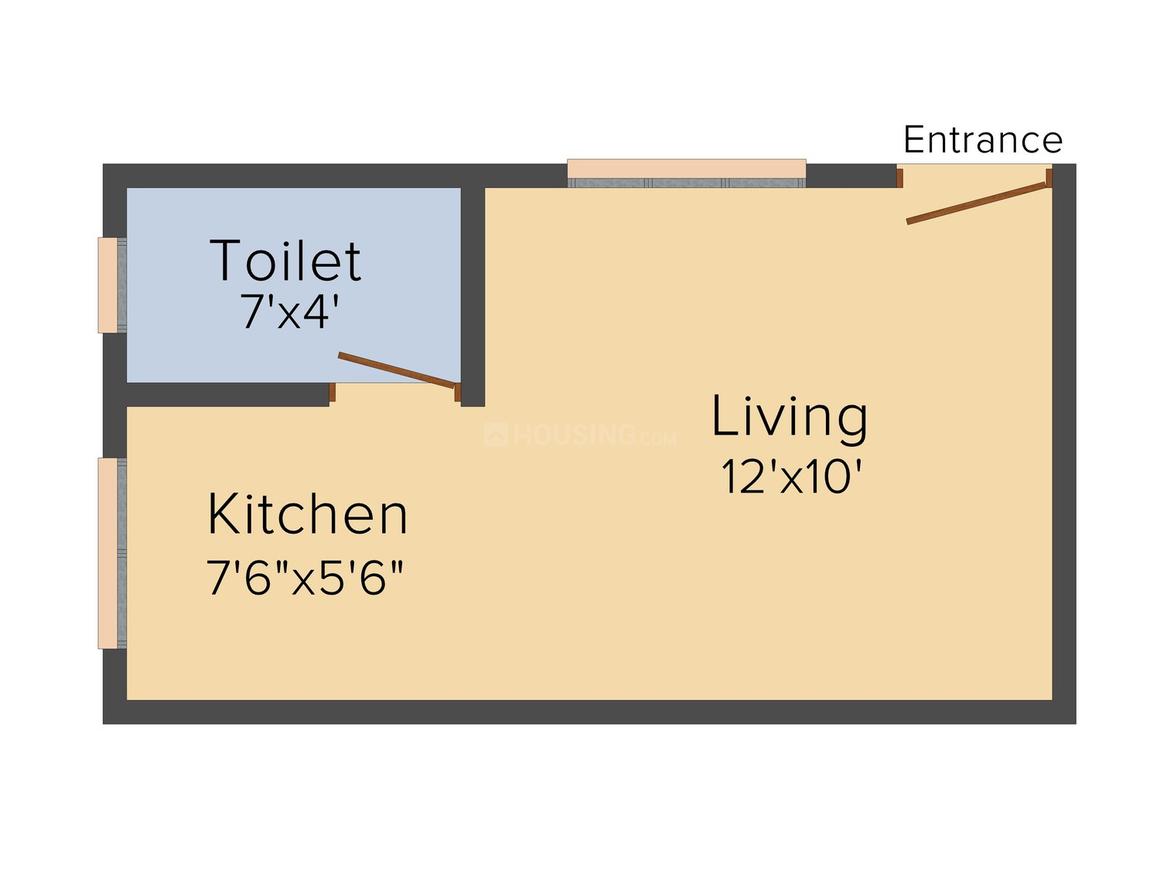 1 RK Apartment