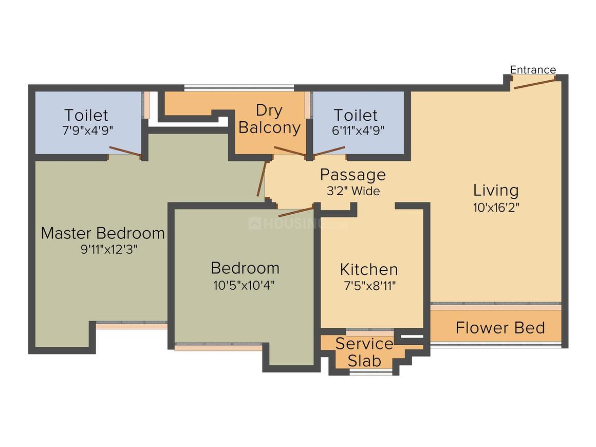2 BHK Apartment